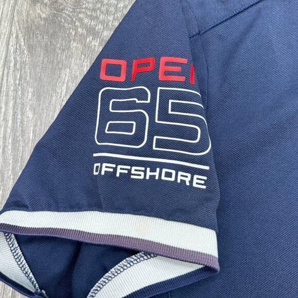 Ralph Lauren Polo Open 65 Shirt USA Offshore Sailing Team Mens Large Blue Preppy - Picture 8 of 16